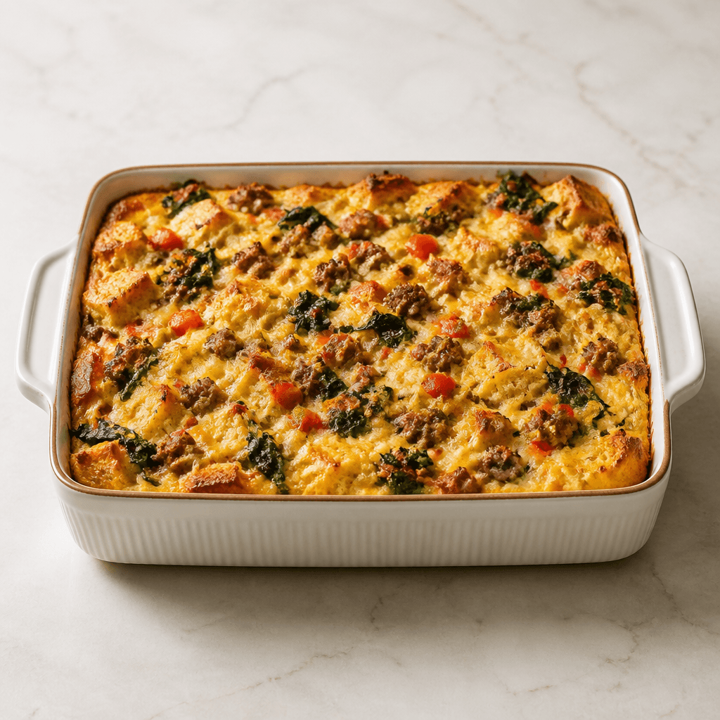 Classic Breakfast Strata