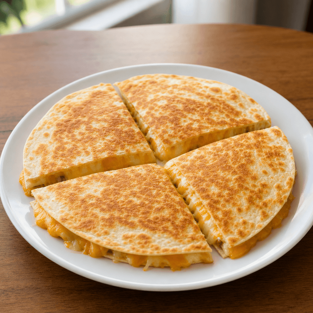 Classic Cheese Quesadillas
