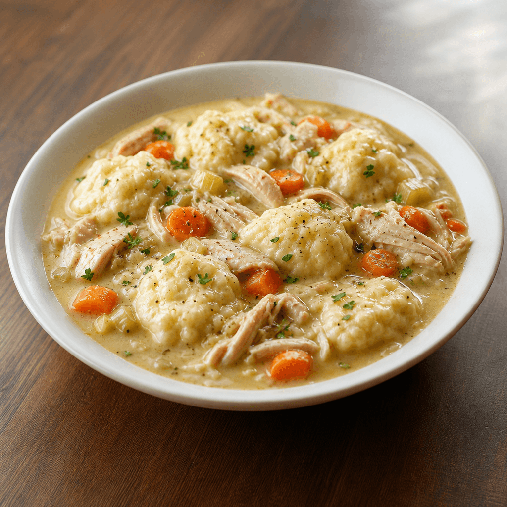 Classic Chicken and Dumplings