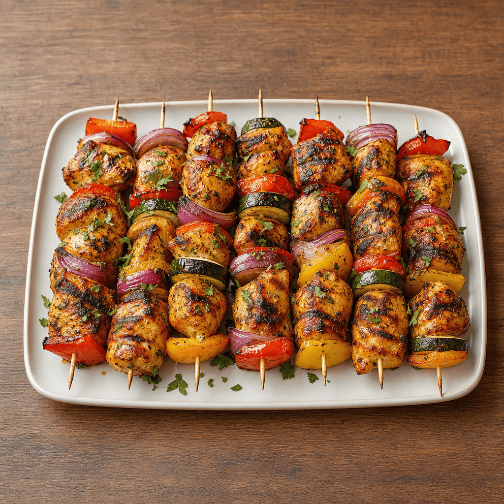 Classic Chicken Kebabs