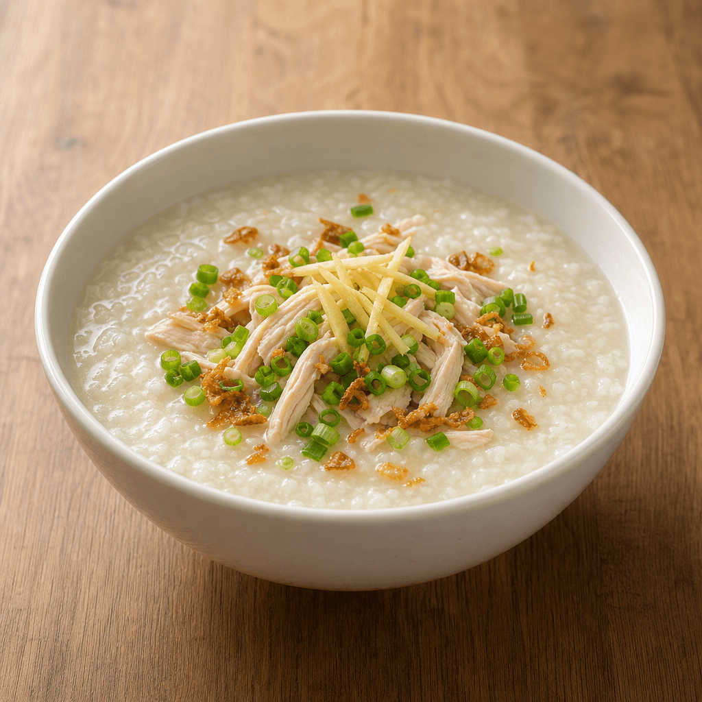 Classic Congee (Chinese Rice Porridge)