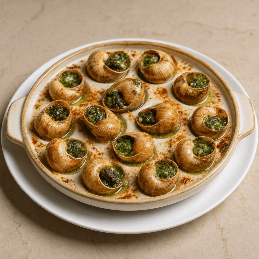 Classic French Escargot (Escargots de Bourgogne)