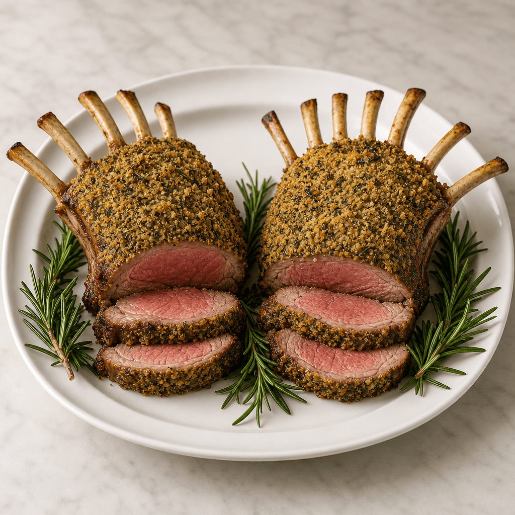 Classic Herb-Crusted Rack of Lamb