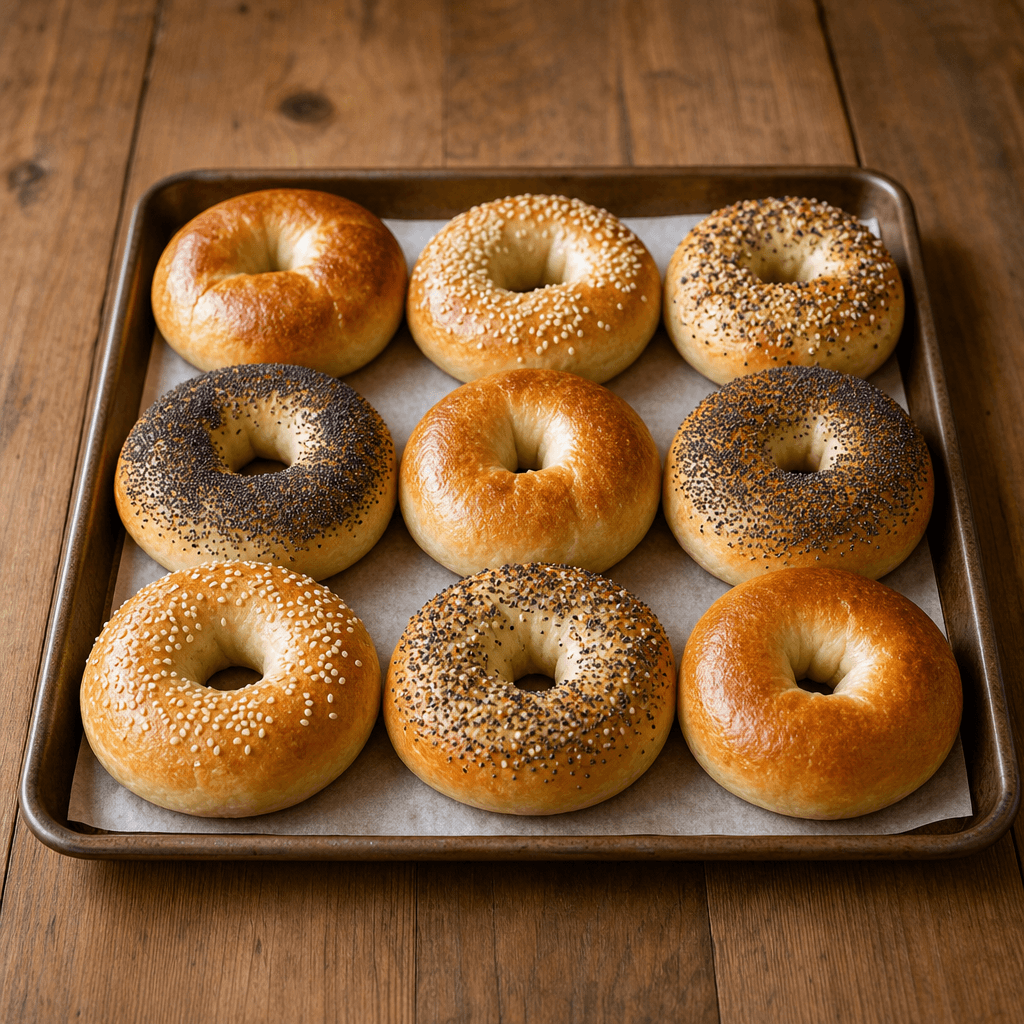 Classic Homemade Bagels