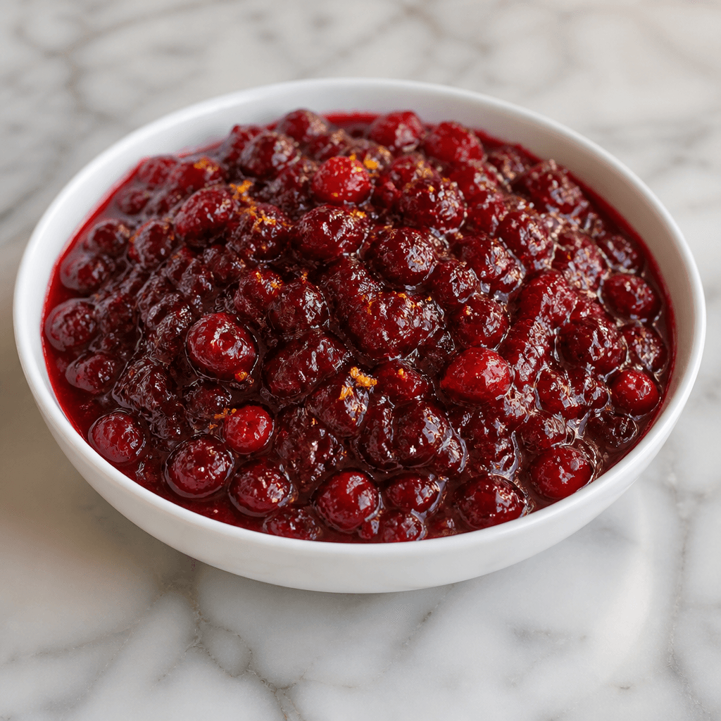 Classic Homemade Cranberry Sauce