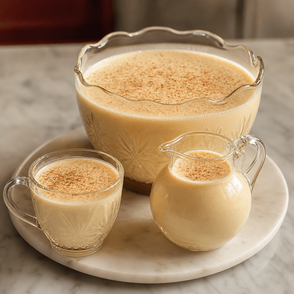 Classic Homemade Eggnog