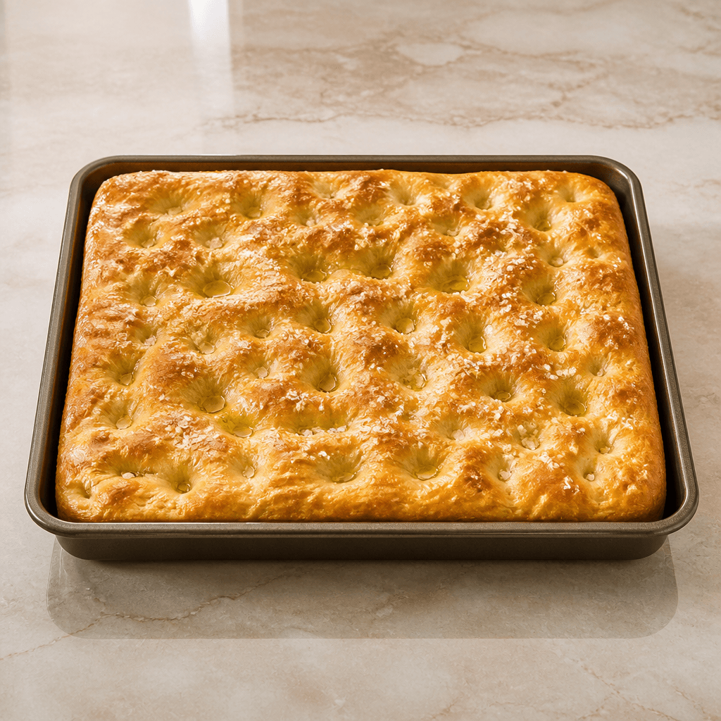 Classic Homemade Focaccia