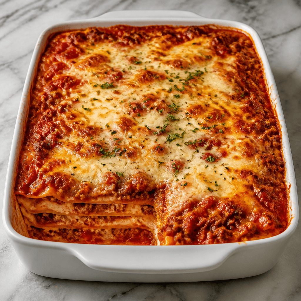 Classic Homemade Lasagna