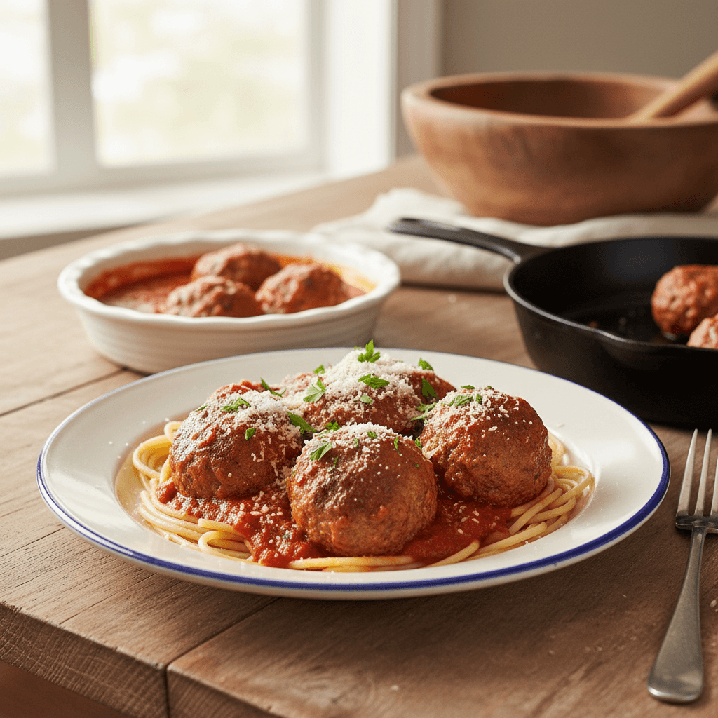 Classic Homemade Meatballs