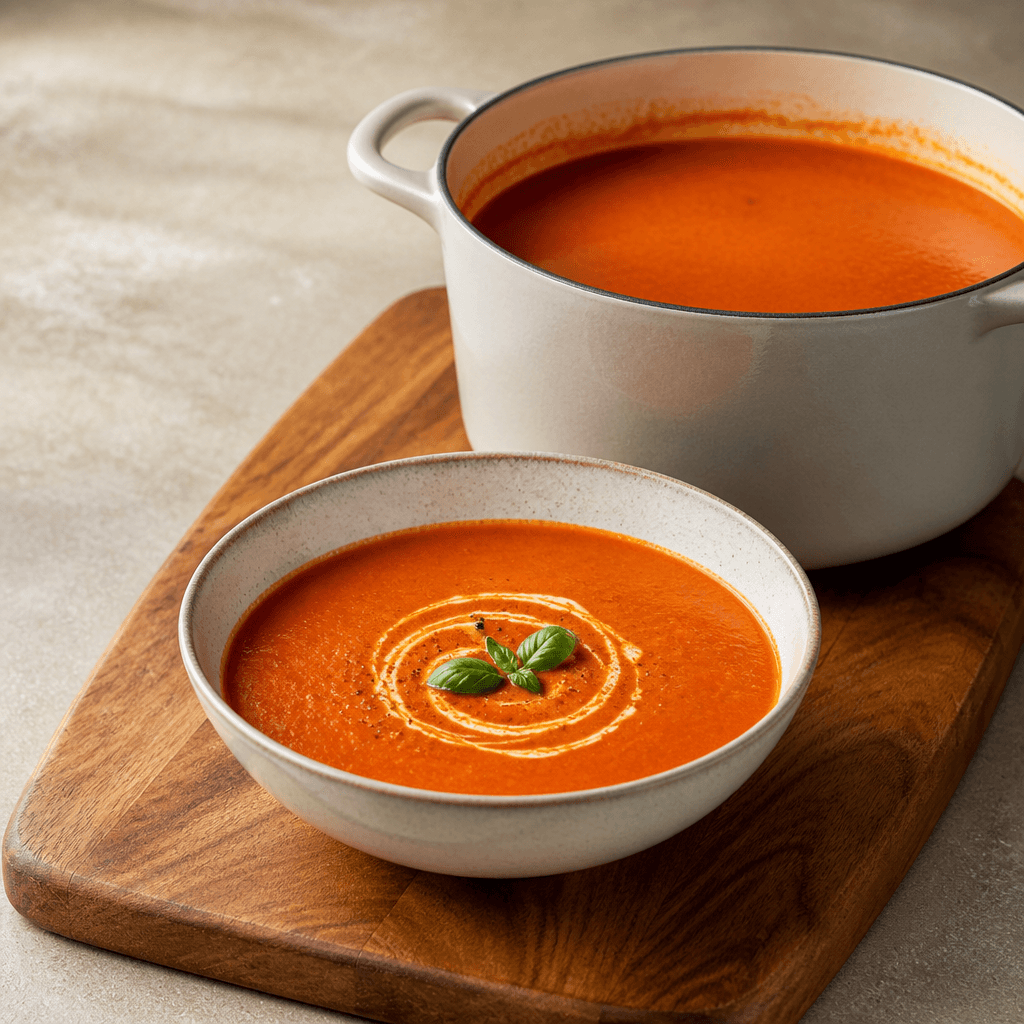 Classic Homemade Tomato Soup