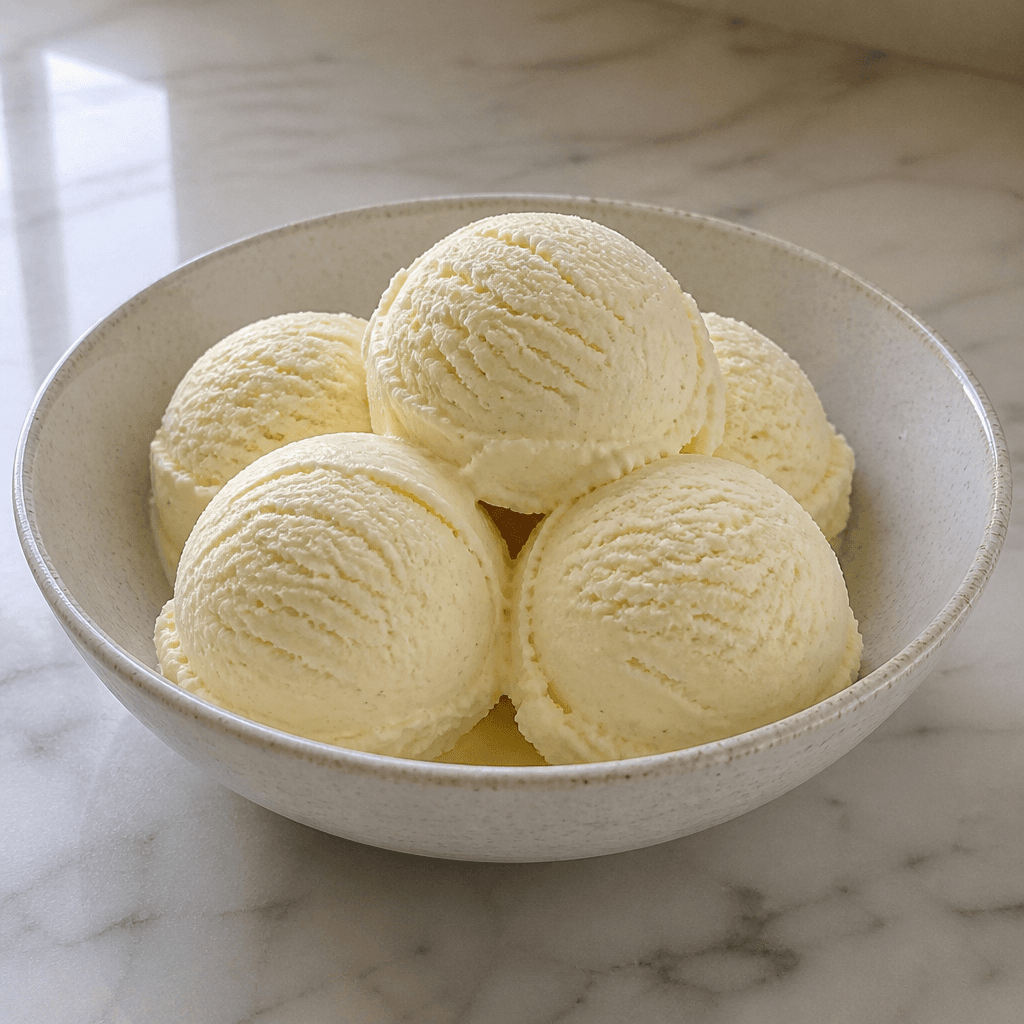 Classic Homemade Vanilla Ice Cream