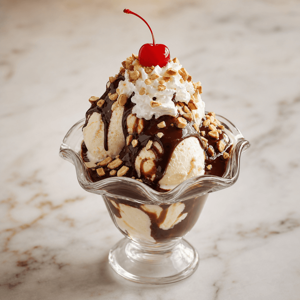 Classic Ice Cream Sundaes