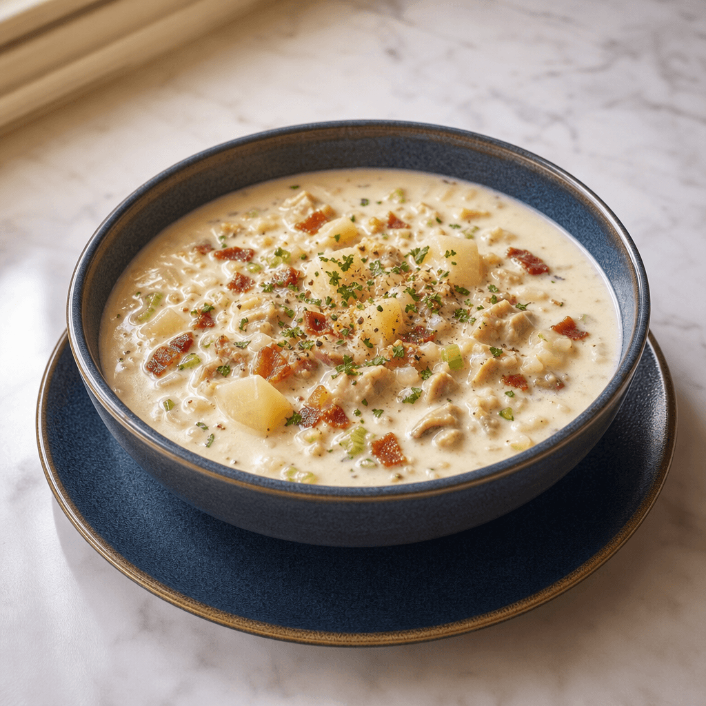 Classic New England Clam Chowder
