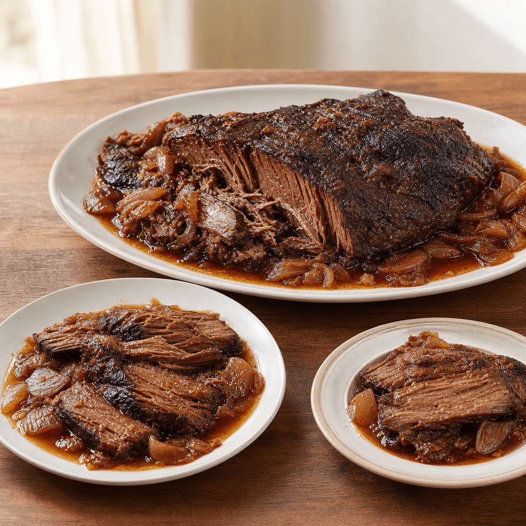 Classic Oven-Braised Beef Brisket