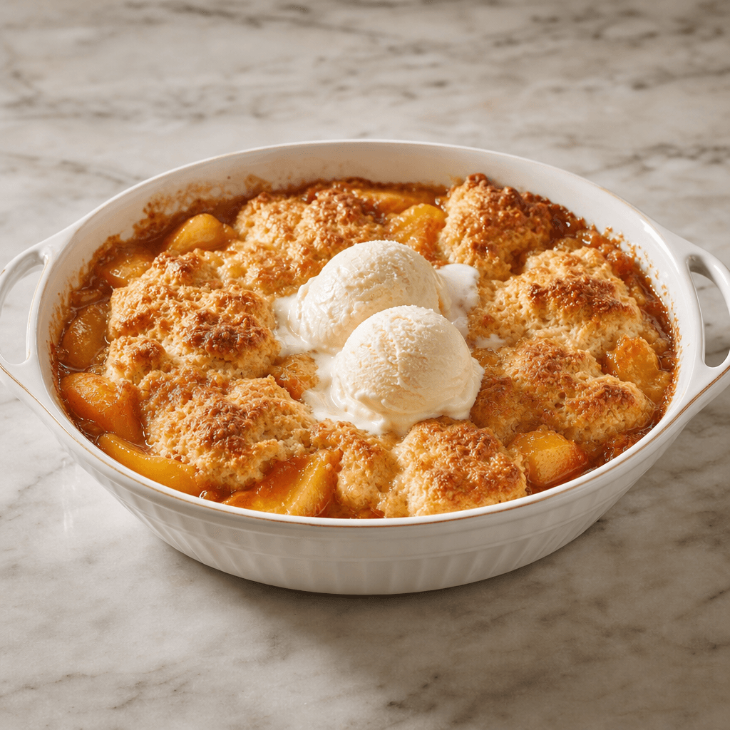 Classic Peach Cobbler