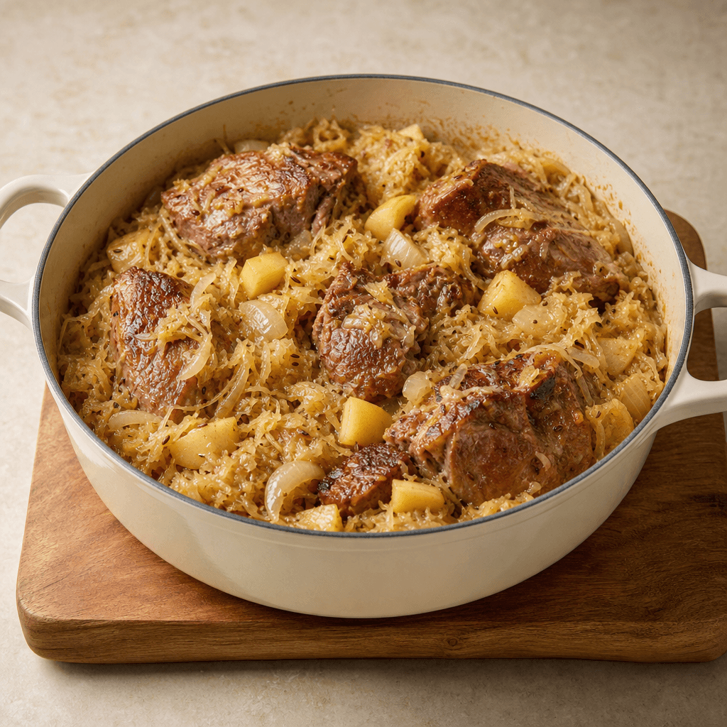 Classic Pork and Sauerkraut