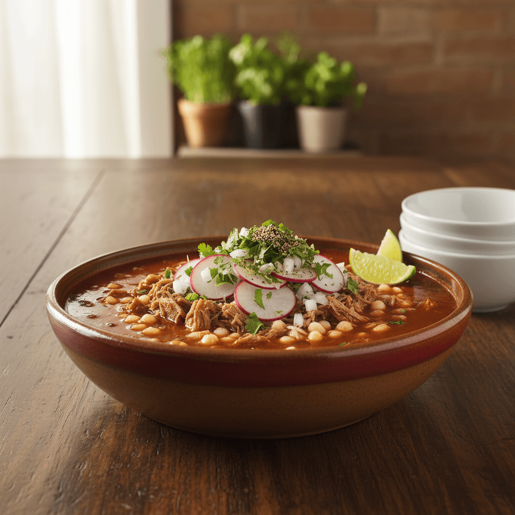 Classic Red Pozole (Pozole Rojo)