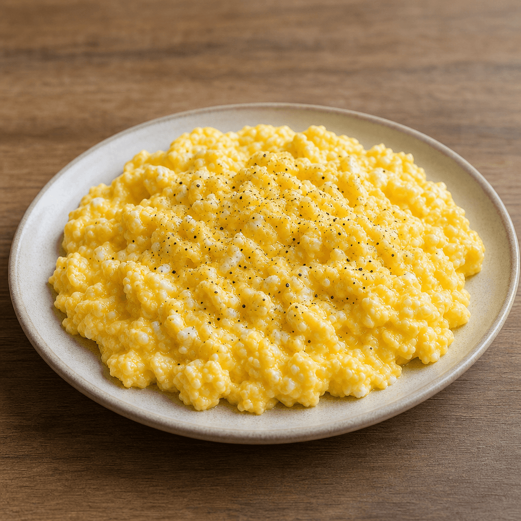 Cottage Cheese Scrambled Eggs