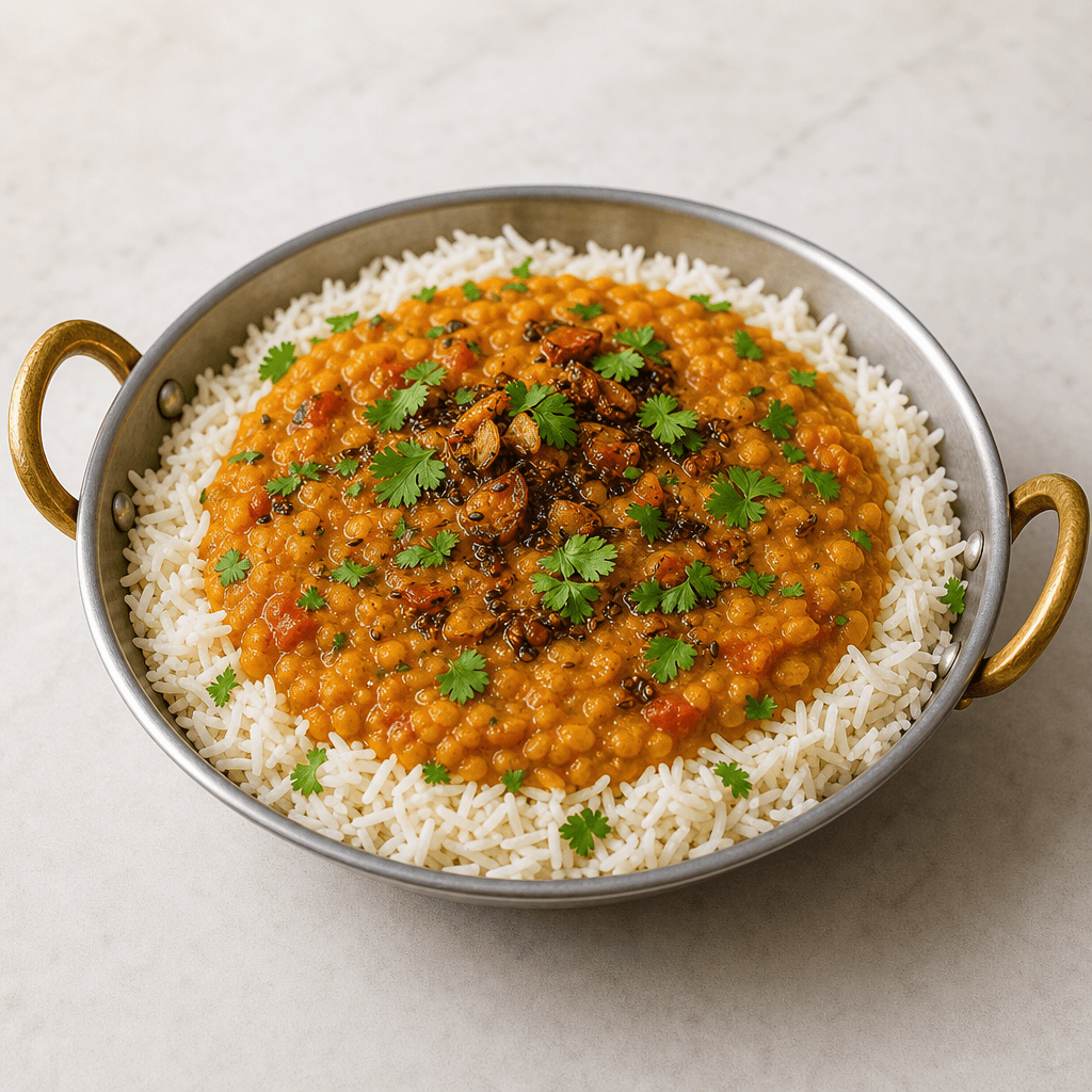 Dal with Rice