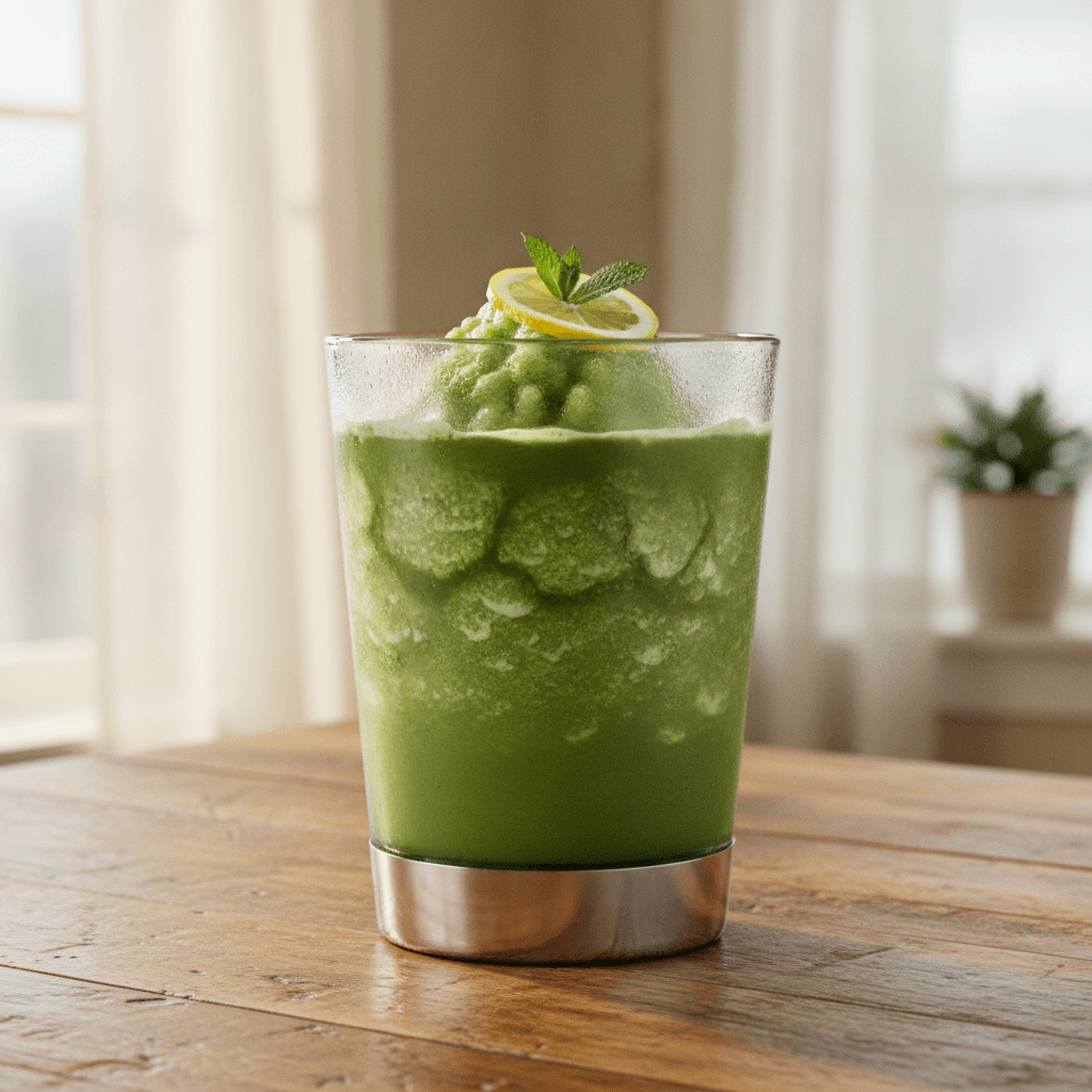 Frozen Matcha Lemonade
