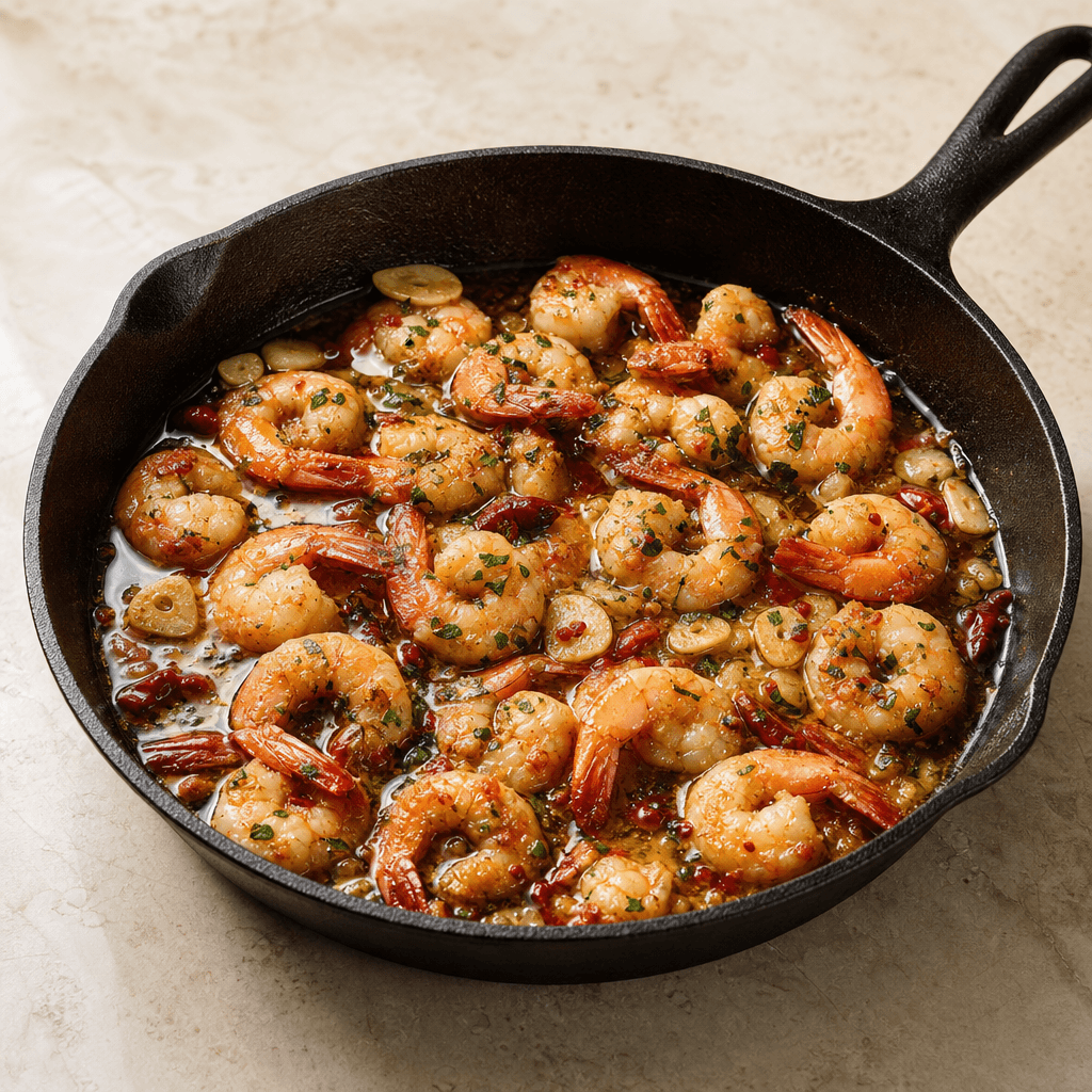 Gambas al ajillo