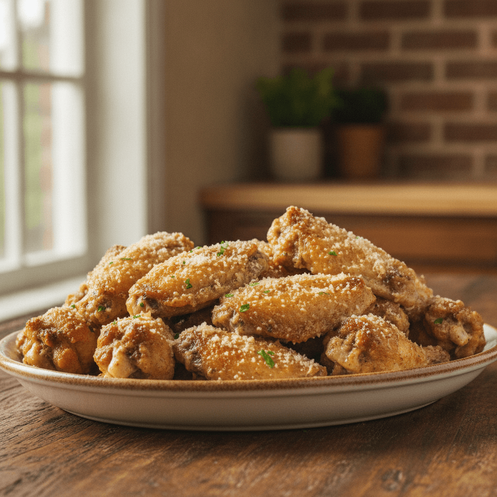 Garlic Parmesan Wings