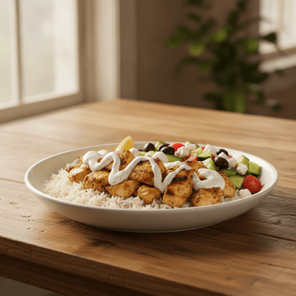 Greek Chicken Bowls