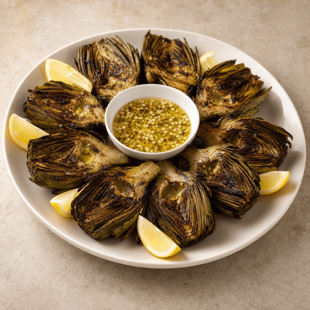 Grilled Artichokes