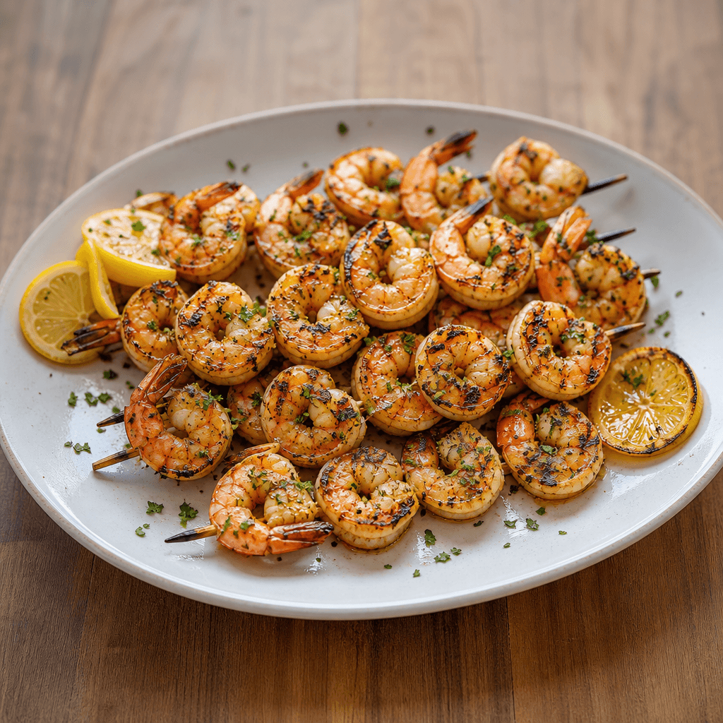 Grilled Shrimp Skewers