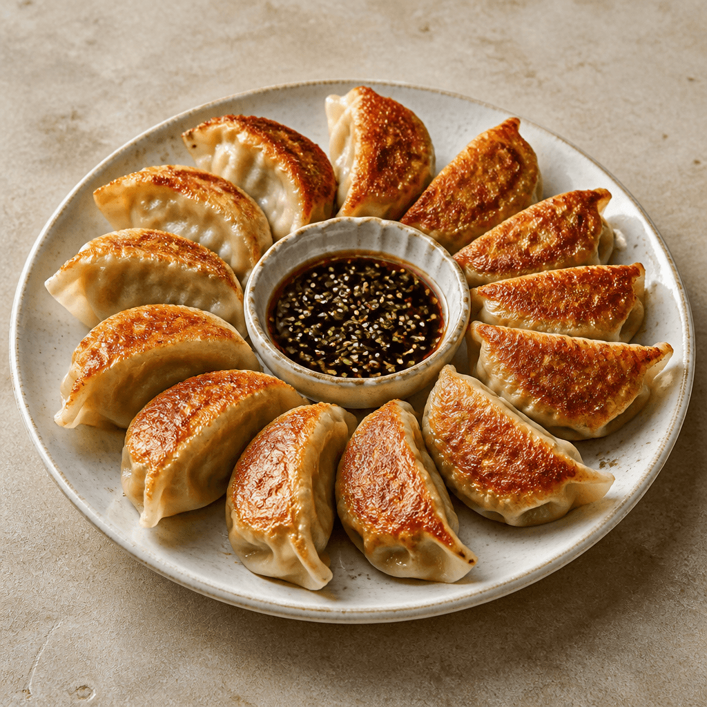 Gyoza (Japanese Pan-Fried Dumplings)