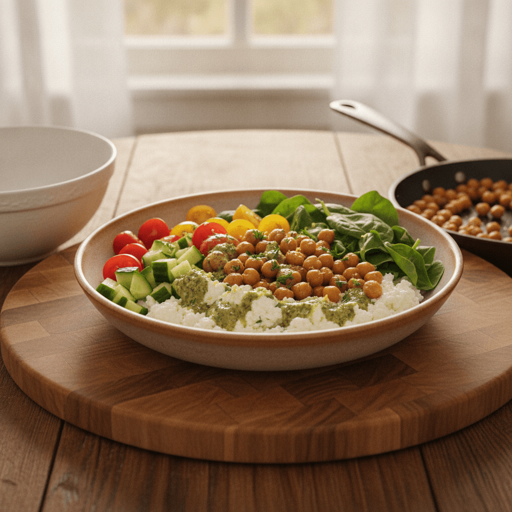 High-Protein Cottage Cheese Bowl