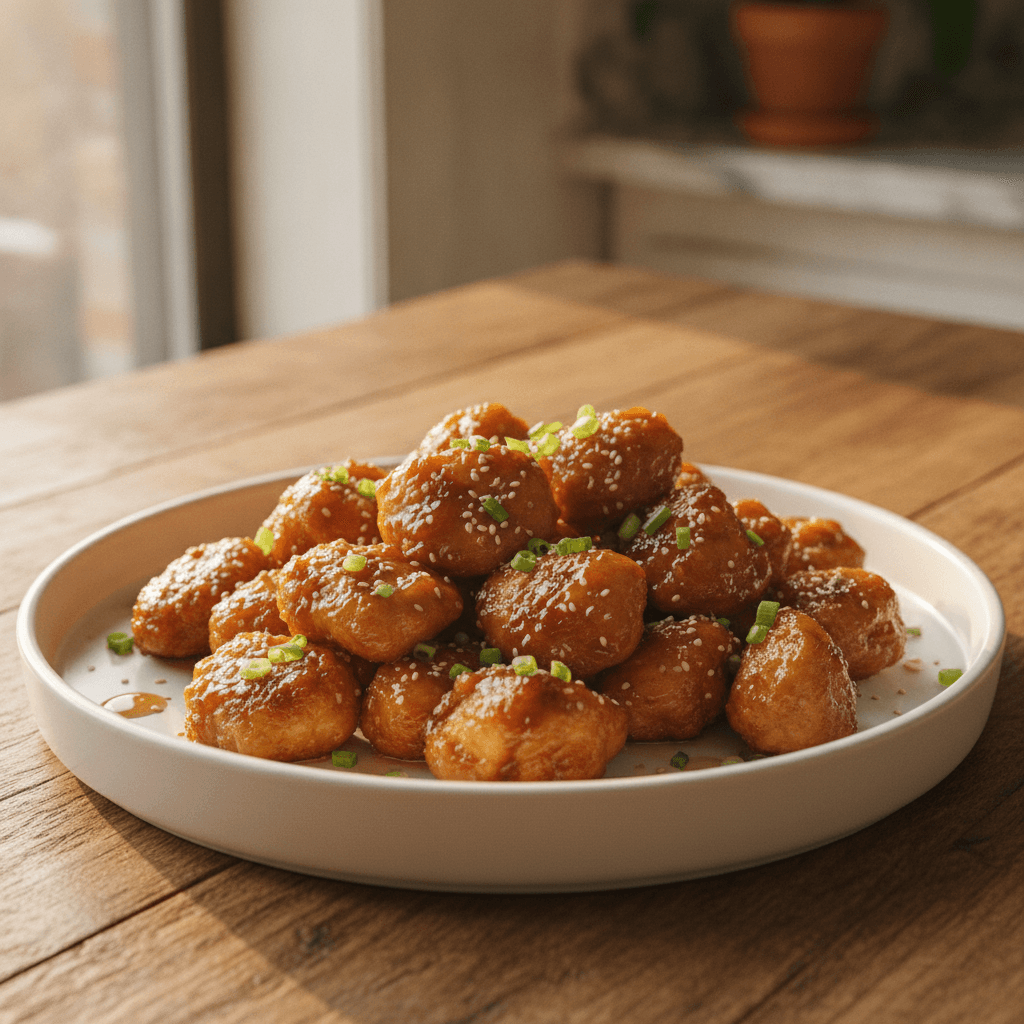 Honey Garlic Chicken Bites