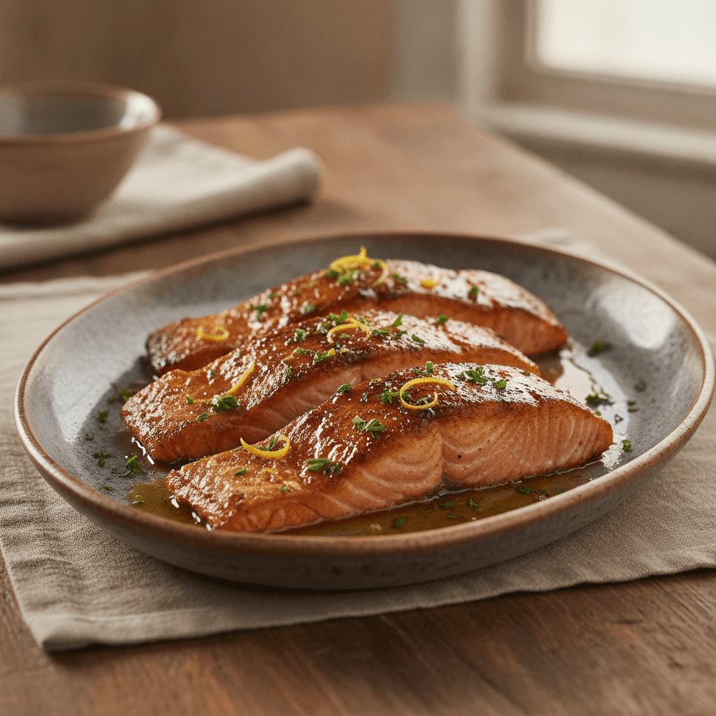 Honey Garlic Salmon