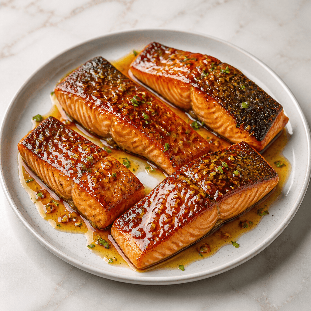 Honey Glazed Salmon