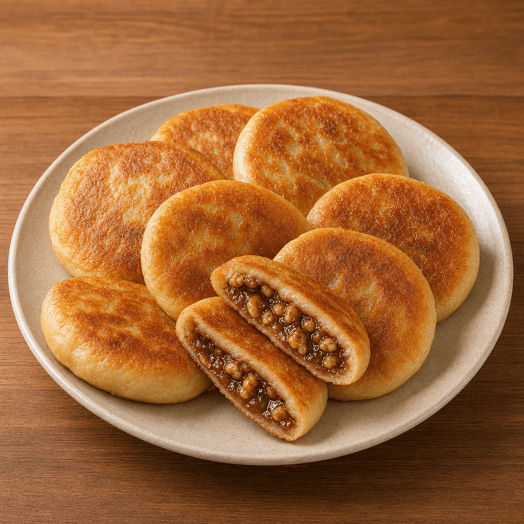 Hotteok (Korean Sweet Pancakes)