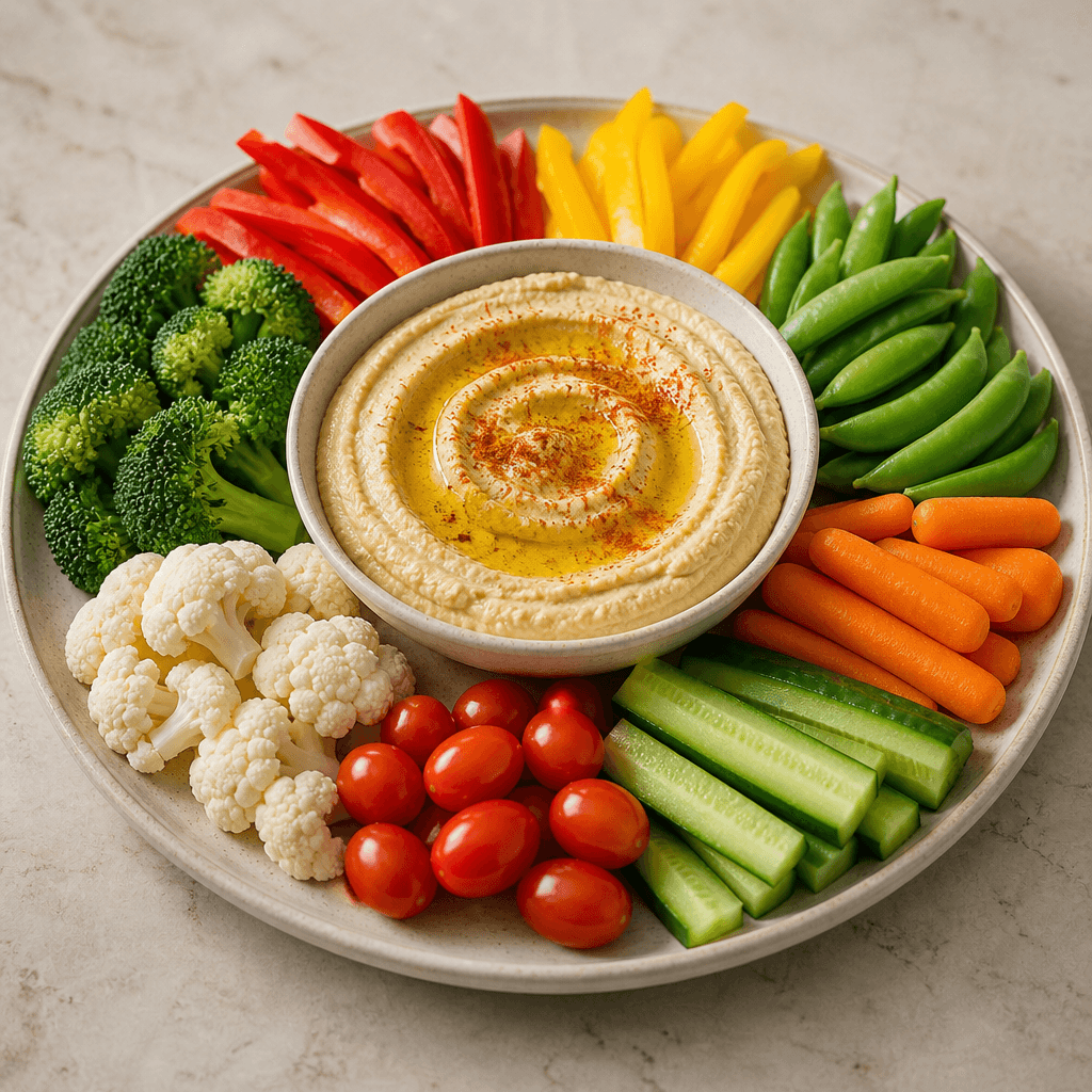 Hummus and Veggies