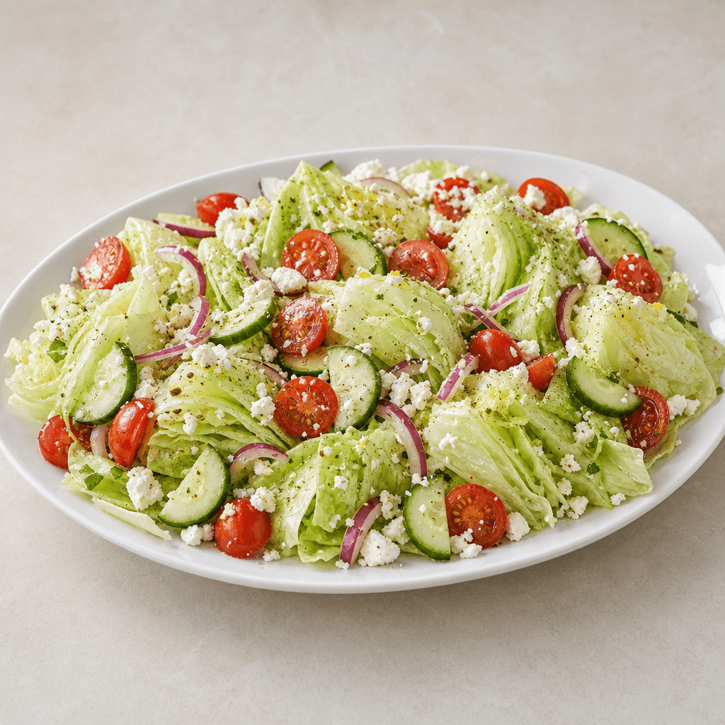 Iceberg Lettuce Salad