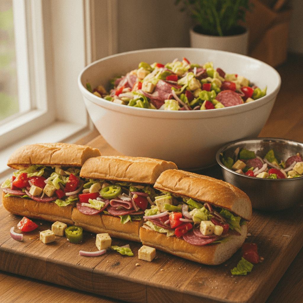 Italian Chopped Sandwich
