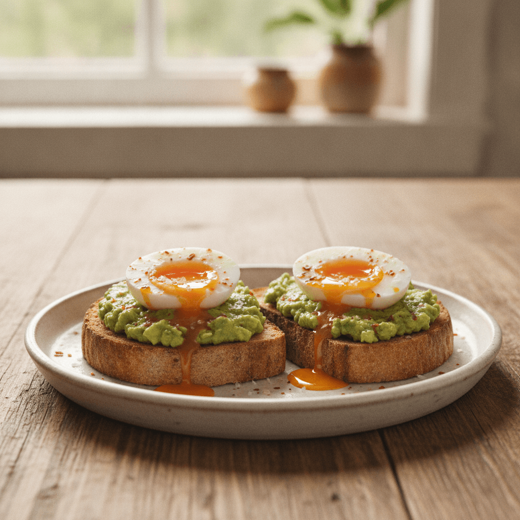 Jammy Egg Toast