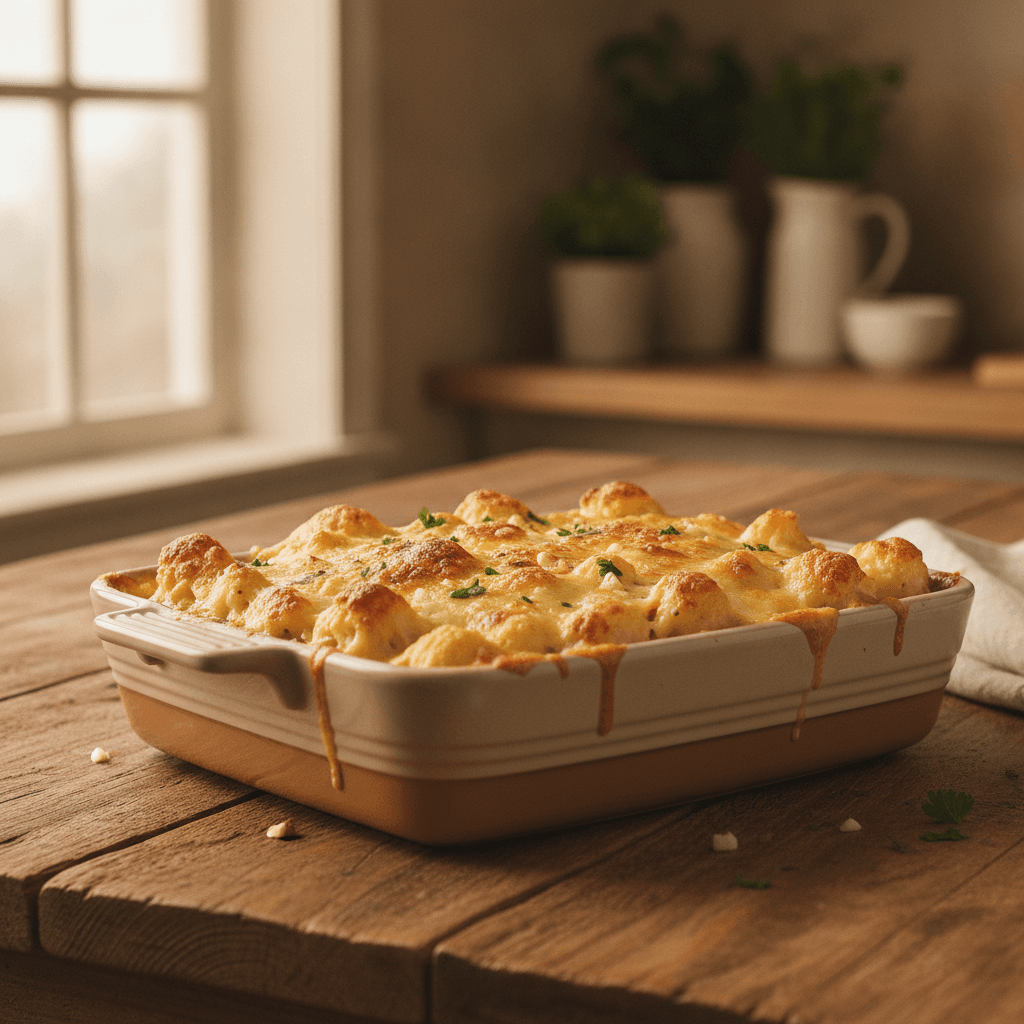 Keto Cauliflower Mac and Cheese