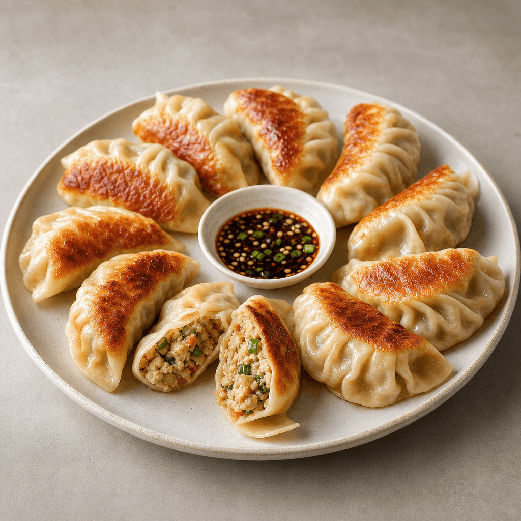 Korean Mandu Dumplings
