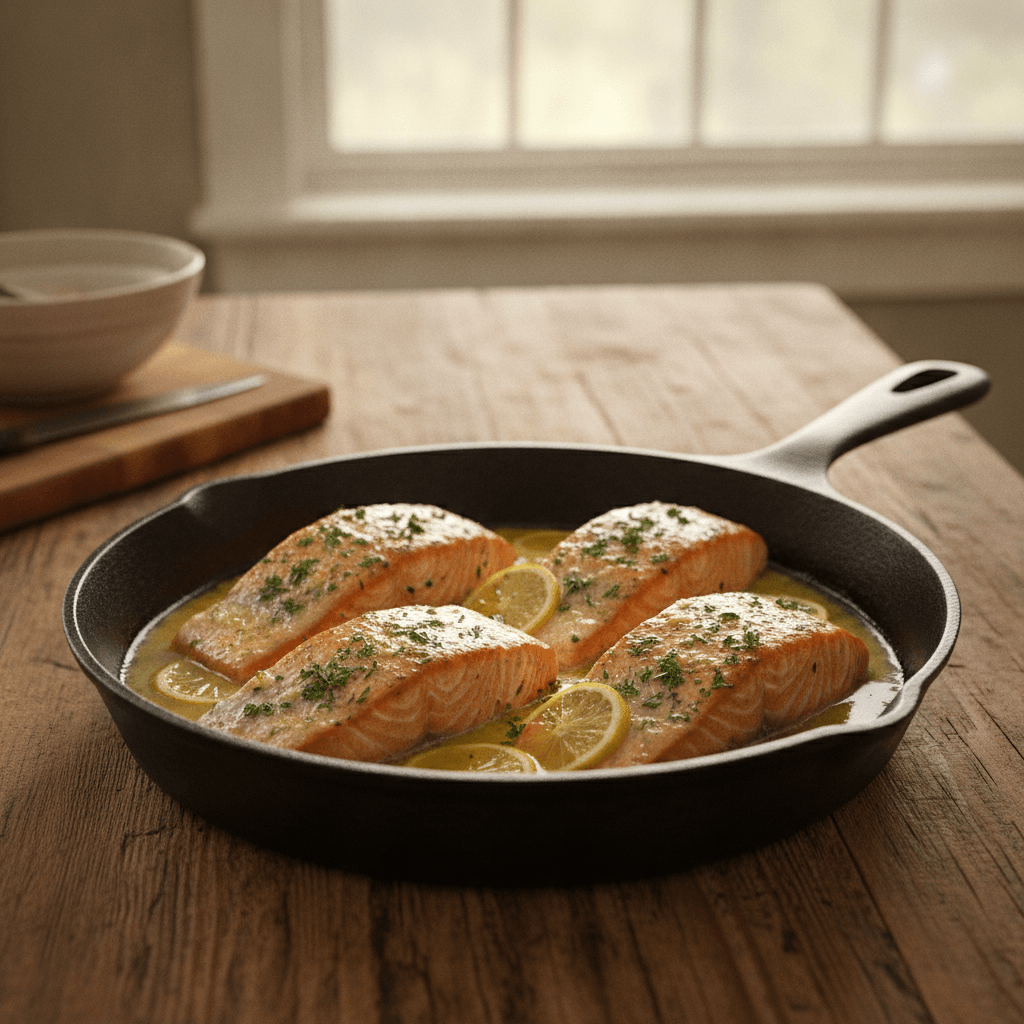 Lemon Garlic Salmon