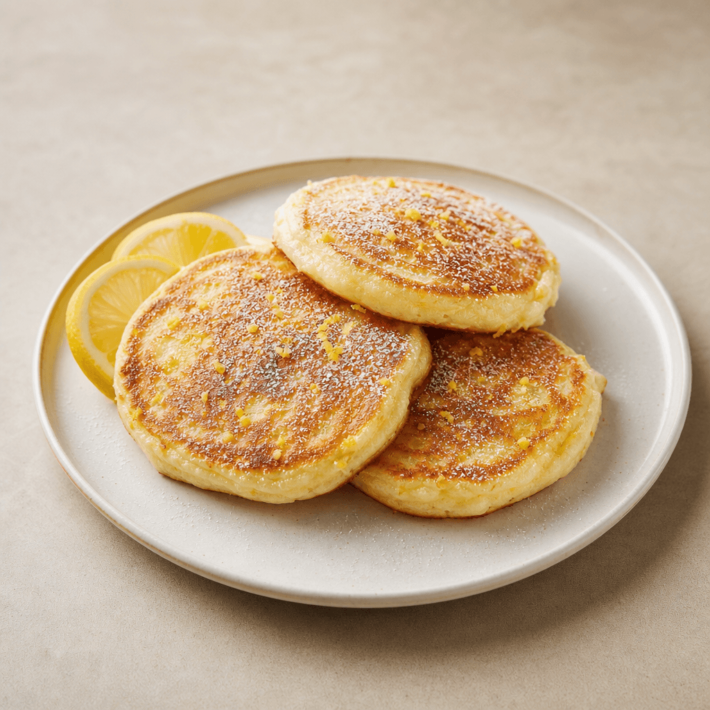 Panqueques de Ricotta y Limón