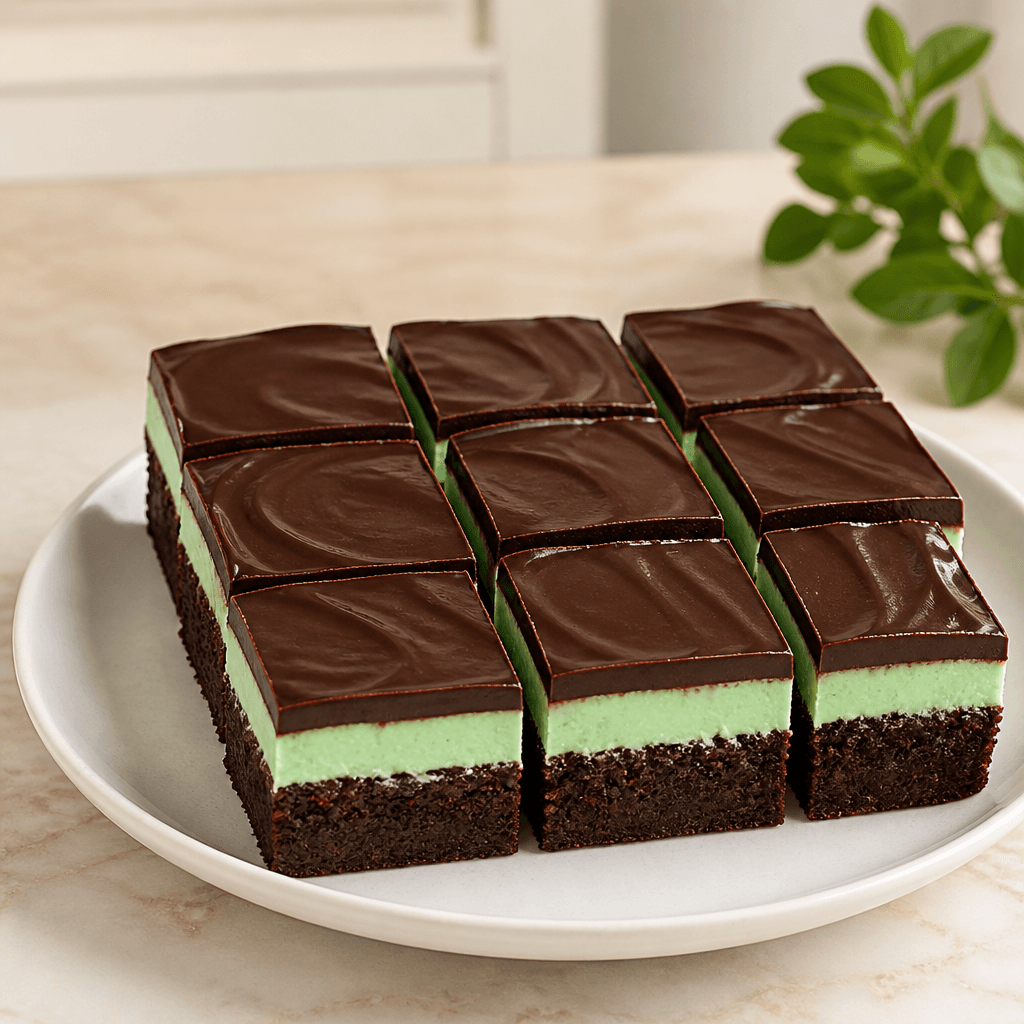 Mint Chocolate Brownies