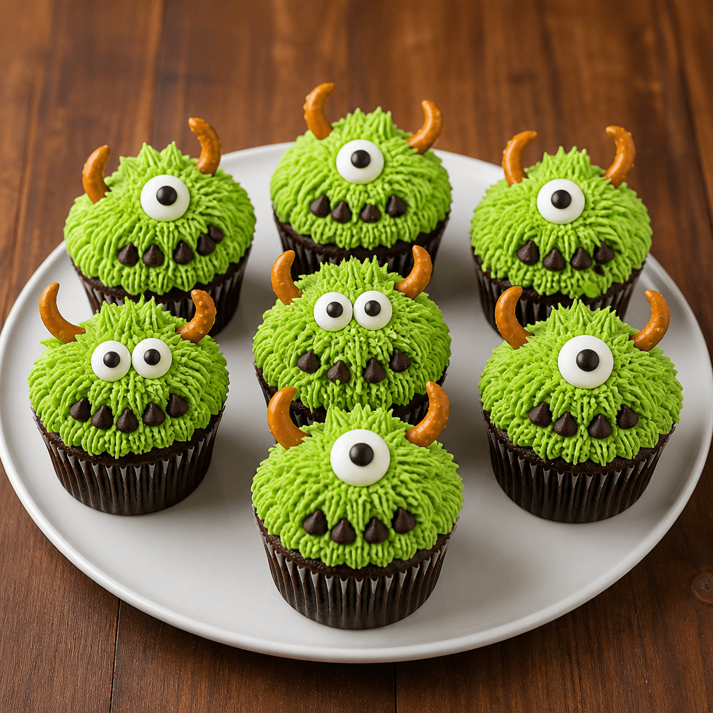 Monster Cupcakes