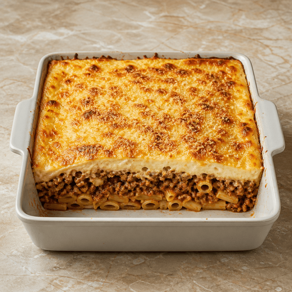 Pastitsio (Greek Baked Pasta)