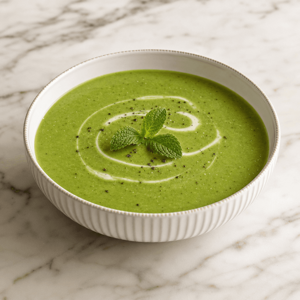 Pea and Mint Soup