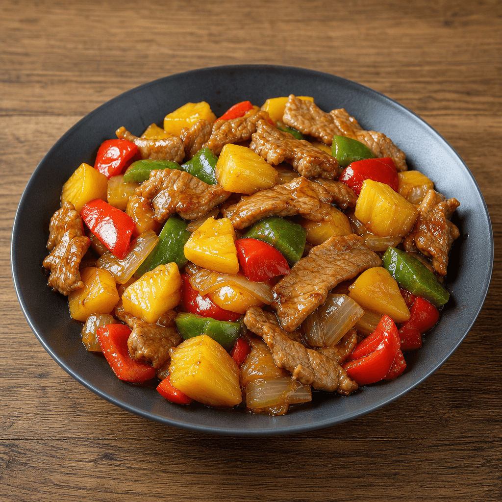 Pineapple Pork Stir Fry