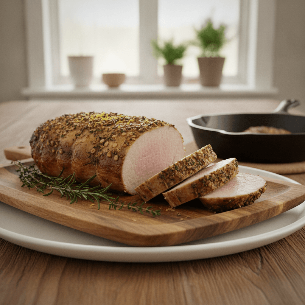 Pork Tenderloin with Herbs