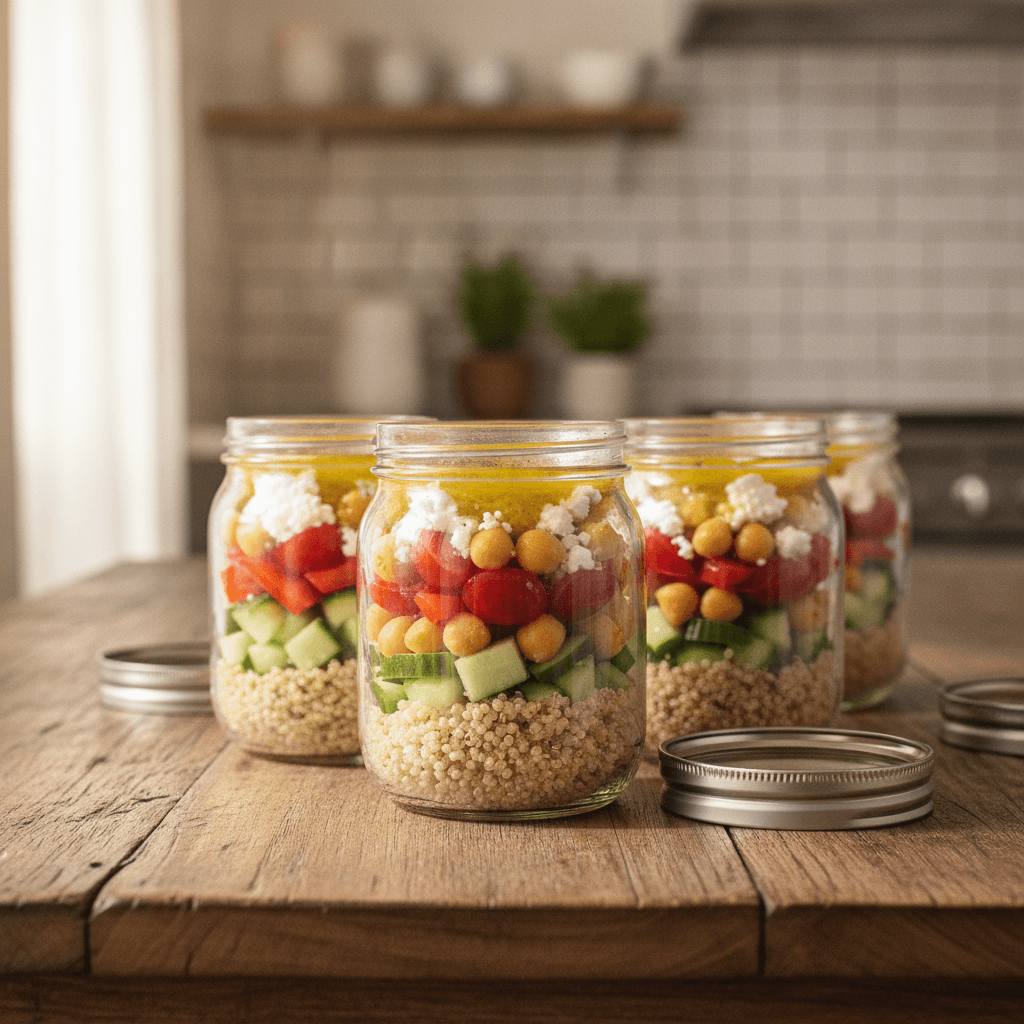 Quinoa Salad Jars